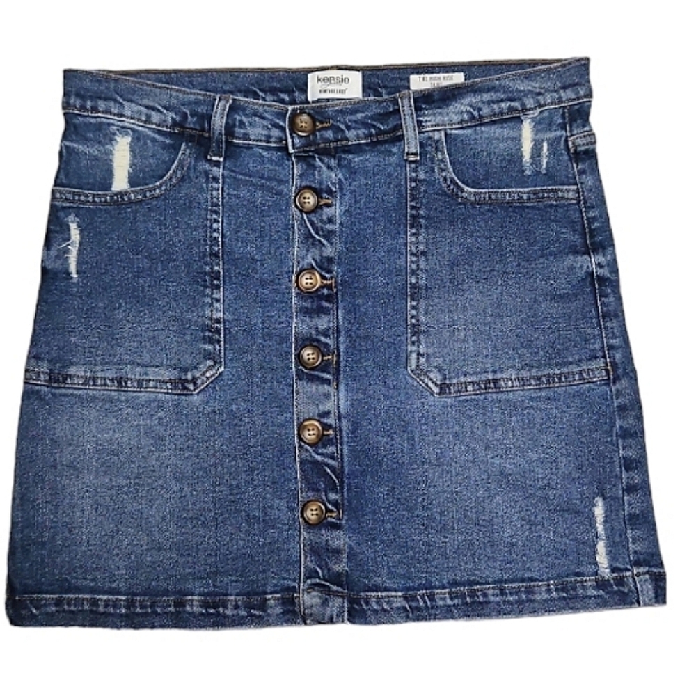 Kensie Jeans - Denim Skirt - 10 - LN